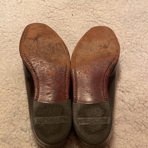 FLORSHEIM Lexington Wingtip Tassel Cognac Leather Loafer Size 10 - Picture 4 of 6